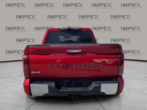 Supersonic Red 2022 Toyota Tundra Limited