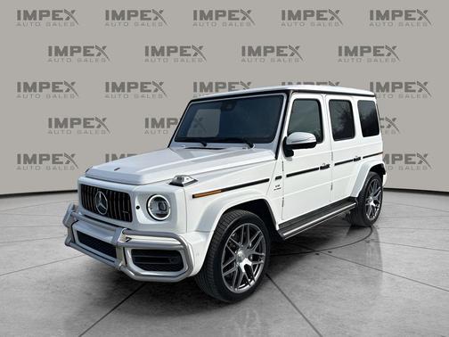 Polar White 2021 Mercedes-Benz AMG G 63 4MATIC