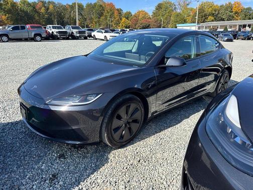 Stealth Grey 2025 Tesla Model 3 Long Range