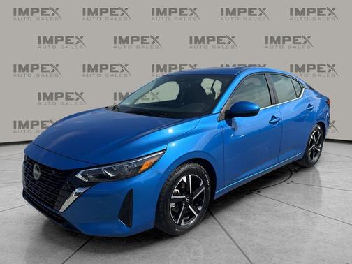 Electric Blue Metallic 2025 Nissan Sentra SV