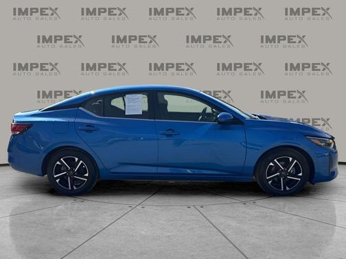 Electric Blue Metallic 2025 Nissan Sentra SV