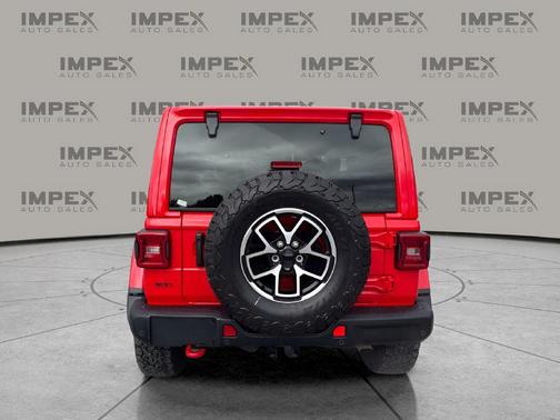 Firecracker Red Clearcoat 2026 Jeep Wrangler Rubicon