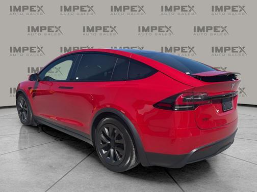 Red Multi-Coat 2023 Tesla Model X Plaid Tri Motor All-Wheel Drive