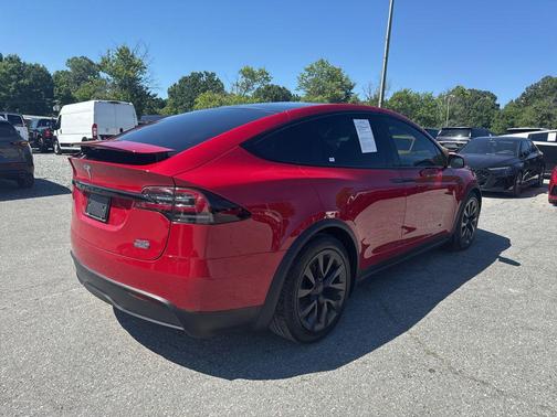 Red Multi-Coat 2023 Tesla Model X Plaid Tri Motor All-Wheel Drive