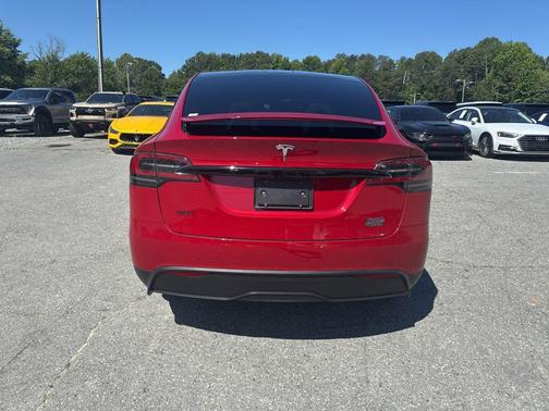 Red Multi-Coat 2023 Tesla Model X Plaid Tri Motor All-Wheel Drive