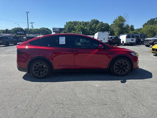 Red Multi-Coat 2023 Tesla Model X Plaid Tri Motor All-Wheel Drive