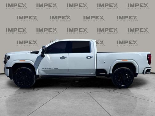 Glacier White Tricoat 2026 GMC Sierra 2500 Denali Ultimate