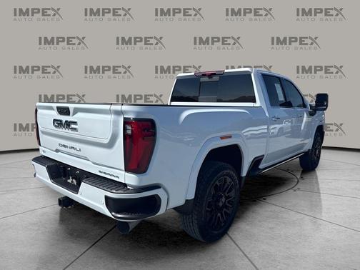 Glacier White Tricoat 2026 GMC Sierra 2500 Denali Ultimate