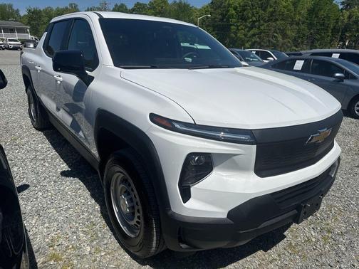 Summit White 2024 Chevrolet Silverado EV Work Truck