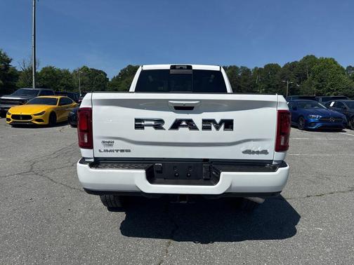 Bright White Clearcoat 2025 RAM 2500 Limited Mega Cab 4x4 6'4' Box