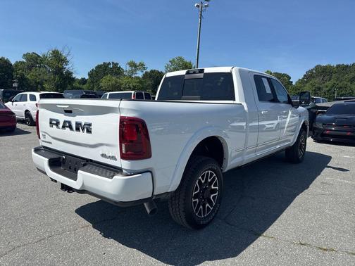 Bright White Clearcoat 2025 RAM 2500 Limited Mega Cab 4x4 6'4' Box