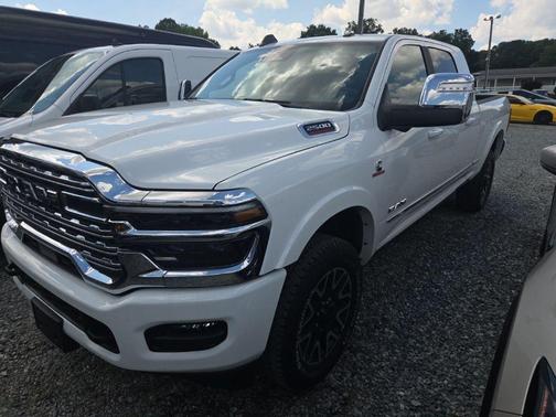 Bright White Clearcoat 2025 RAM 2500 Limited Mega Cab 4x4 6'4' Box