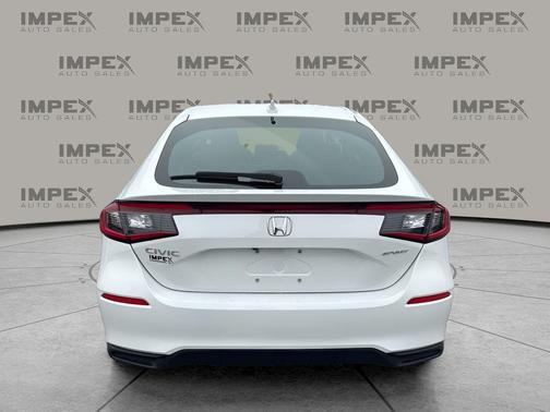 Platinum White Pearl 2024 Honda Civic Sport