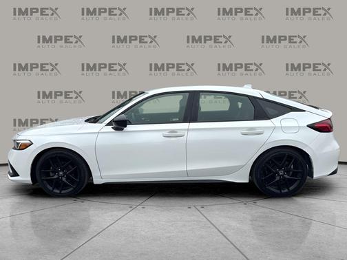 Platinum White Pearl 2024 Honda Civic Sport