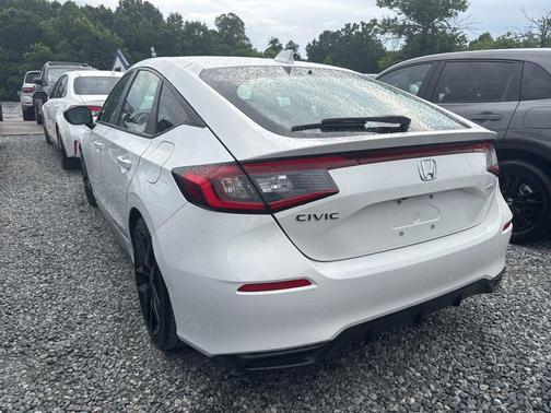 Platinum White Pearl 2024 Honda Civic Sport