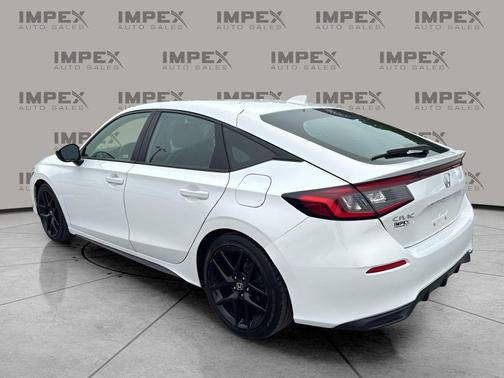 Platinum White Pearl 2024 Honda Civic Sport