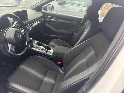 Platinum White Pearl 2024 Honda Civic Sport