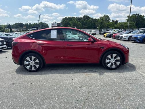 Red Multi-Coat 2022 Tesla Model Y Long Range Dual Motor All-Wheel Drive