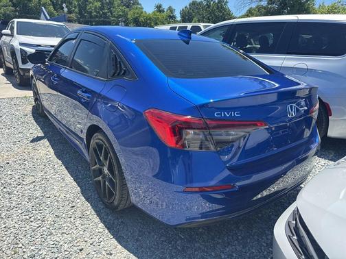 Aegean Blue Metallic 2022 Honda Civic Sport
