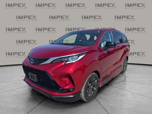 Ruby Flare Pearl 2024 Toyota Sienna XSE 7 Passenger