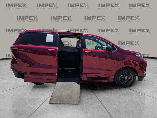 Ruby Flare Pearl 2024 Toyota Sienna XSE 7 Passenger