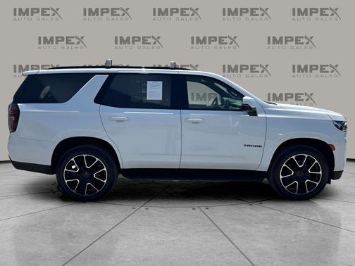 Summit White 2022 Chevrolet Tahoe 4WD RST