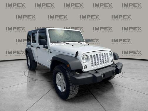 Bright White Clearcoat 2017 Jeep Wrangler Unlimited Sport