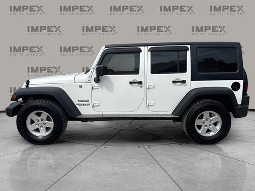 Bright White Clearcoat 2017 Jeep Wrangler Unlimited Sport