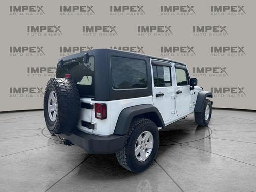 Bright White Clearcoat 2017 Jeep Wrangler Unlimited Sport