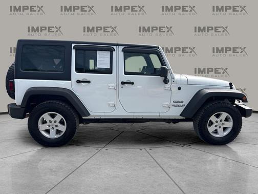 Bright White Clearcoat 2017 Jeep Wrangler Unlimited Sport