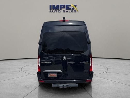 Obsidian Black Metallic 2024 Mercedes-Benz Sprinter 3500XD High Roof