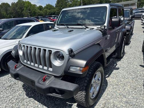 Silver Zynith Clearcoat 2022 Jeep Wrangler Sport S