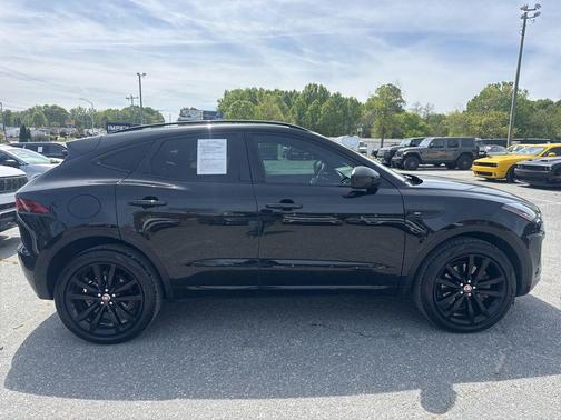 Black 2020 Jaguar E-PACE R-Dynamic SE P300 AWD Automatic