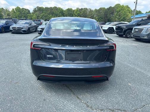 Black 2025 Tesla Model 3 Long Range