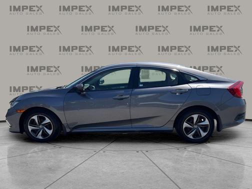 Modern Steel Metallic 2020 Honda Civic LX