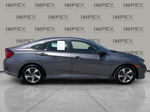 Modern Steel Metallic 2020 Honda Civic LX