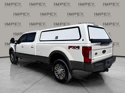 WHITE PLATINUM MET TRI-COAT 2018 Ford F-350 King Ranch