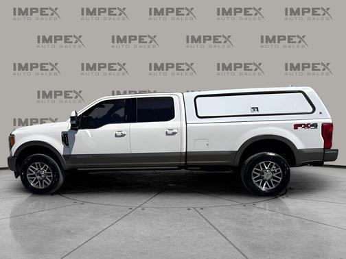 WHITE PLATINUM MET TRI-COAT 2018 Ford F-350 King Ranch