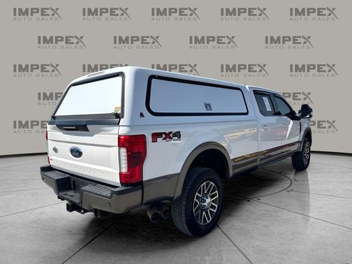 WHITE PLATINUM MET TRI-COAT 2018 Ford F-350 King Ranch
