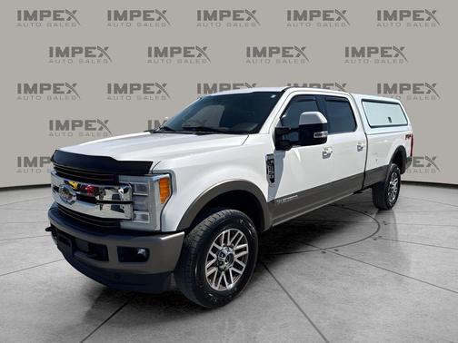WHITE PLATINUM MET TRI-COAT 2018 Ford F-350 King Ranch