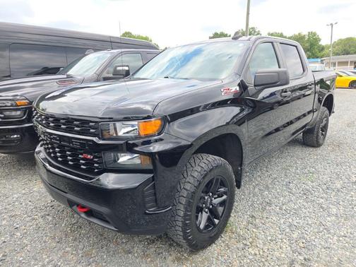 Black 2021 Chevrolet Silverado 1500 Custom Trail Boss