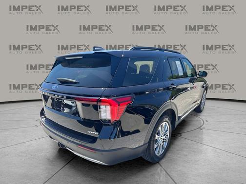 AGATE BLACK METALLIC 2025 Ford Explorer Active