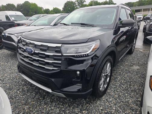 AGATE BLACK METALLIC 2025 Ford Explorer Active