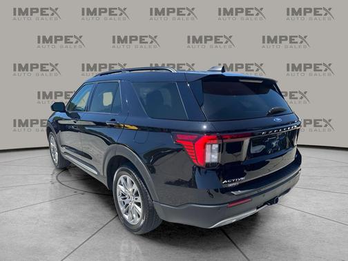 AGATE BLACK METALLIC 2025 Ford Explorer Active