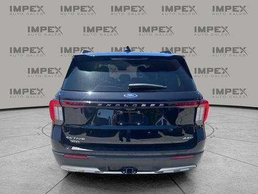 AGATE BLACK METALLIC 2025 Ford Explorer Active
