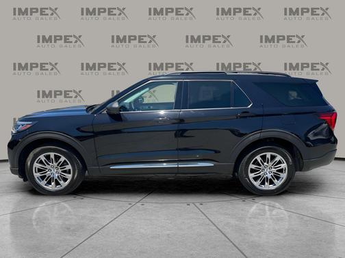 AGATE BLACK METALLIC 2025 Ford Explorer Active