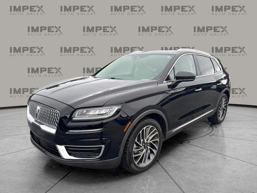Infinite Black Metallic 2019 Lincoln Nautilus Reserve