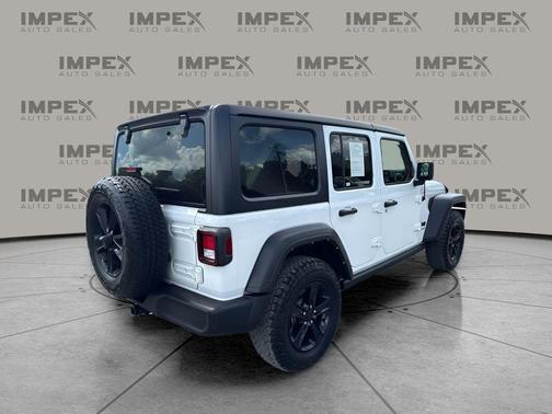 Bright White Clearcoat 2021 Jeep Wrangler Unlimited Sport Altitude