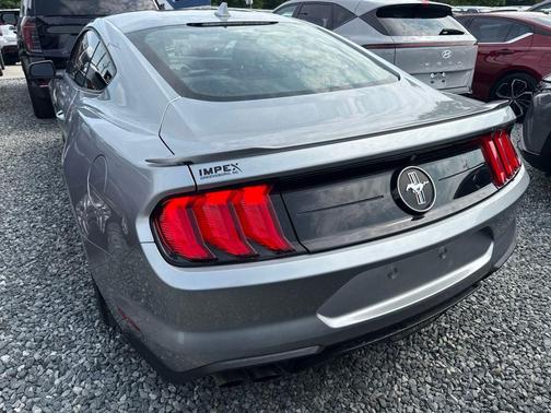 Iconic Silver Metallic 2021 Ford Mustang EcoBoost