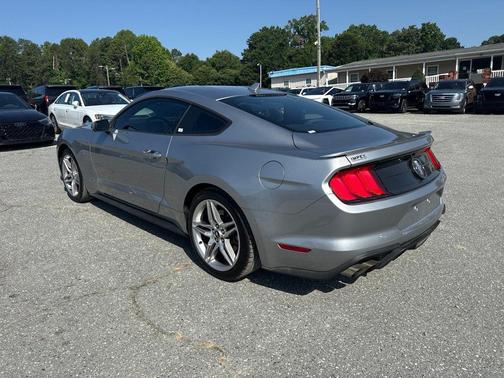 Iconic Silver Metallic 2021 Ford Mustang EcoBoost